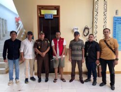 Melalui Kerjasama Kejari Tarakan dan Kejari Nunukan Berhasil Pulangkan Terpidana Johansyah dari Malaysia ke Lapas Nunukan.