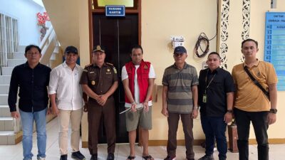 Melalui Kerjasama Kejari Tarakan dan Kejari Nunukan Berhasil Pulangkan Terpidana Johansyah dari Malaysia ke Lapas Nunukan.