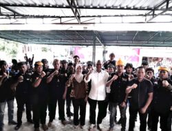 Membludak, Antusias Masyarakat  Kelurahan Karang Ambun Saat Anggota DPRD Kaltim Agiel Suwarno Gelar Sosbang Ke – 5 Berau