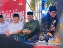 Pengajian dan Buka Puasa Bersama Busu Edi Damansyah – Gus Miftah, Ribuan Warga Tumpah Ruah