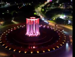 Wujud Nyata Pemkab Kukar Sejahterakan Masyarakat, DPU Kukar Bangun Kanal Banjir Serta Tempat Foto Di Area BTH Tenggarong.