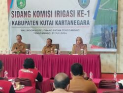 Sidang Komisi Irigasi Pertama di Kukar: Menyusun Kebijakan Strategis untuk Pengelolaan Irigasi.