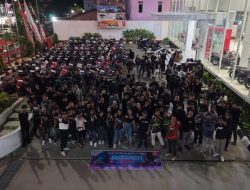 Astra Motor Kalimantan Timur 2 Perkuat Solidaritas Riders lewat Nocturnity Riding