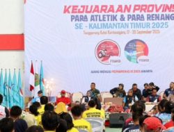 Ratusan Atlet Disabilitas Unjuk Prestasi, Kukar Jadi Tuan Rumah Kejurprov Para Atletik dan Para Renang.