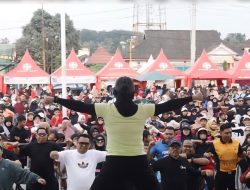 Dispora Kukar Gencarkan Edukasi Olahraga Melalui Program Massal di Kecamatan.