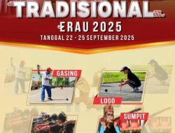 Dispora Kukar Gelar Empat Lomba Olahraga Tradisional Meriahkan Erau 2025.