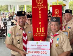 Semarak Hari Pramuka ke-64 di Kukar, Loa Kulu Raih Predikat Kwarran Tergiat III.