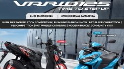 Step Up dengan Generasi Terbaru, All New Honda Vario 125 Siap Mengaspal di Kota Tepian Akhir Pekan Ini