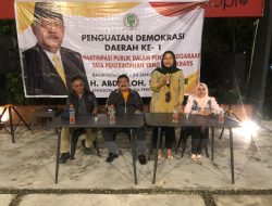 Lewat PDD, DPRD Kaltim Ajak Masyarakat Terlibat dalam Perencanaan hingga Pengawasan Kebijakan.