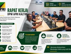 DPW APRI Kaltim Matangkan FGD dan Pelantikan Pengurus Lewat Rapat Kerja.