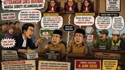 Keterangan Saksi Berubah di Sidang Sengketa Lahan PT KAJ, Kuasa Hukum Warga Soroti Kejanggalan.