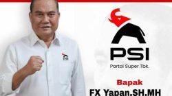 FX Yapan Resmi Berseragam PSI, Siap Bangun Kutai Barat Lebih Maju.