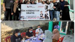 DPRt Lempake Turun ke Warga, PSI Gelar Cek Kesehatan Gratis di RT 36, 37 dan 38.