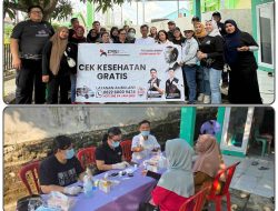 DPRt Lempake Turun ke Warga, PSI Gelar Cek Kesehatan Gratis di RT 36, 37 dan 38.