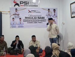 Maulid Nabi Jadi Momentum PSI Samarinda Perkuat Soliditas dan Ibadah Kader