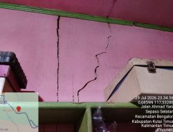 Rumah Warga Sepaso Selatan Retak, Aktivitas Blasting KPC Disorot.