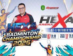 Dispora Kukar Ajak Klub Bulu Tangkis Ramaikan Hexa Arena Badminton Championship 2026